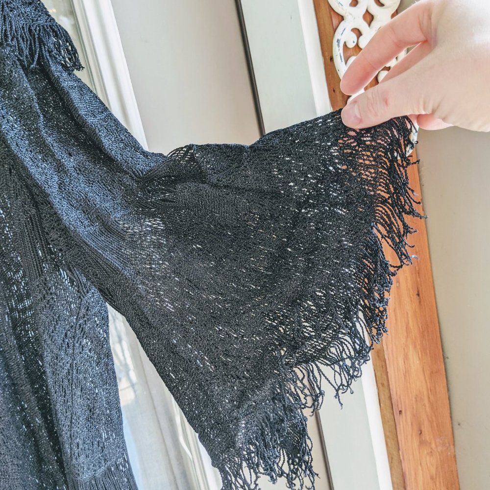 Vintage Damianou Fringed Dress and Jacket - Picture 4 of 13